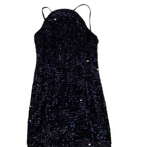 Tight sequin dress